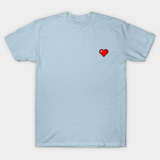 8bit heart T-Shirt